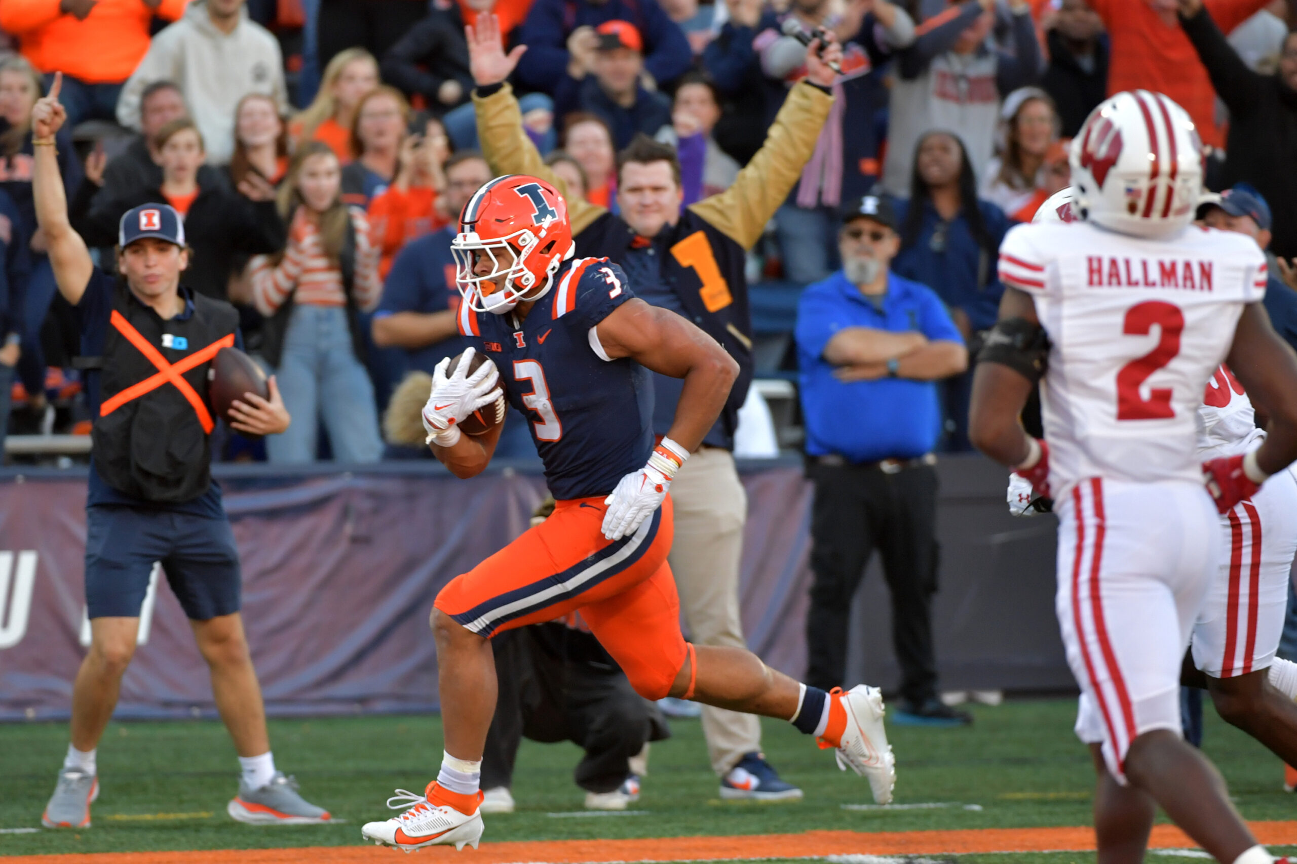 Illinois Football has the 247sports Freshman of the Week