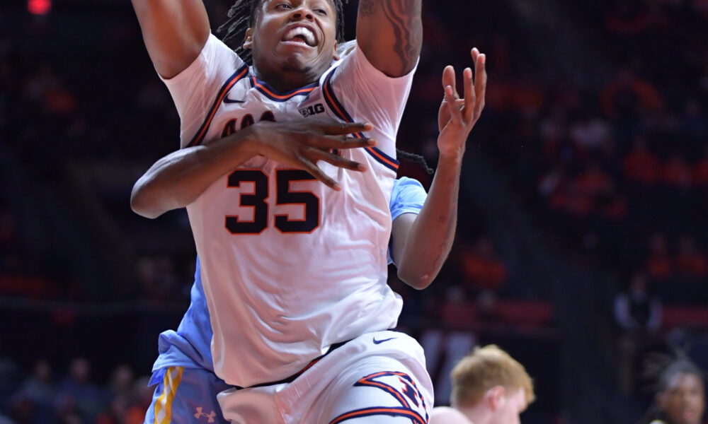 Illinois Basketball Freshman is a Rebounding Machine