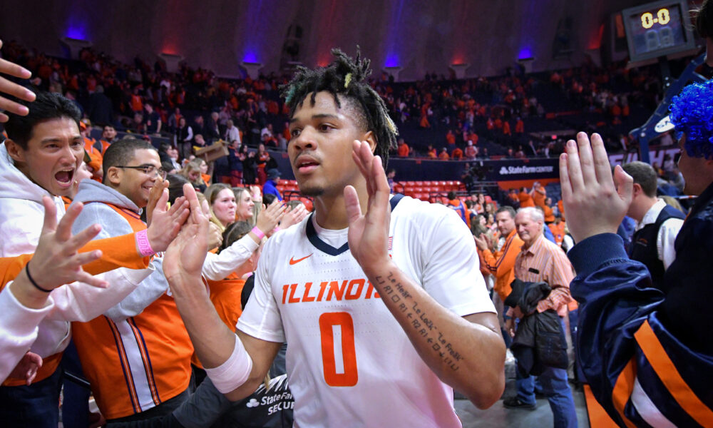 Illinois Basketball came out on top of the Nebraska Cornhuskers in an 87-84 Overtime thriller in Champaign on Sunday.