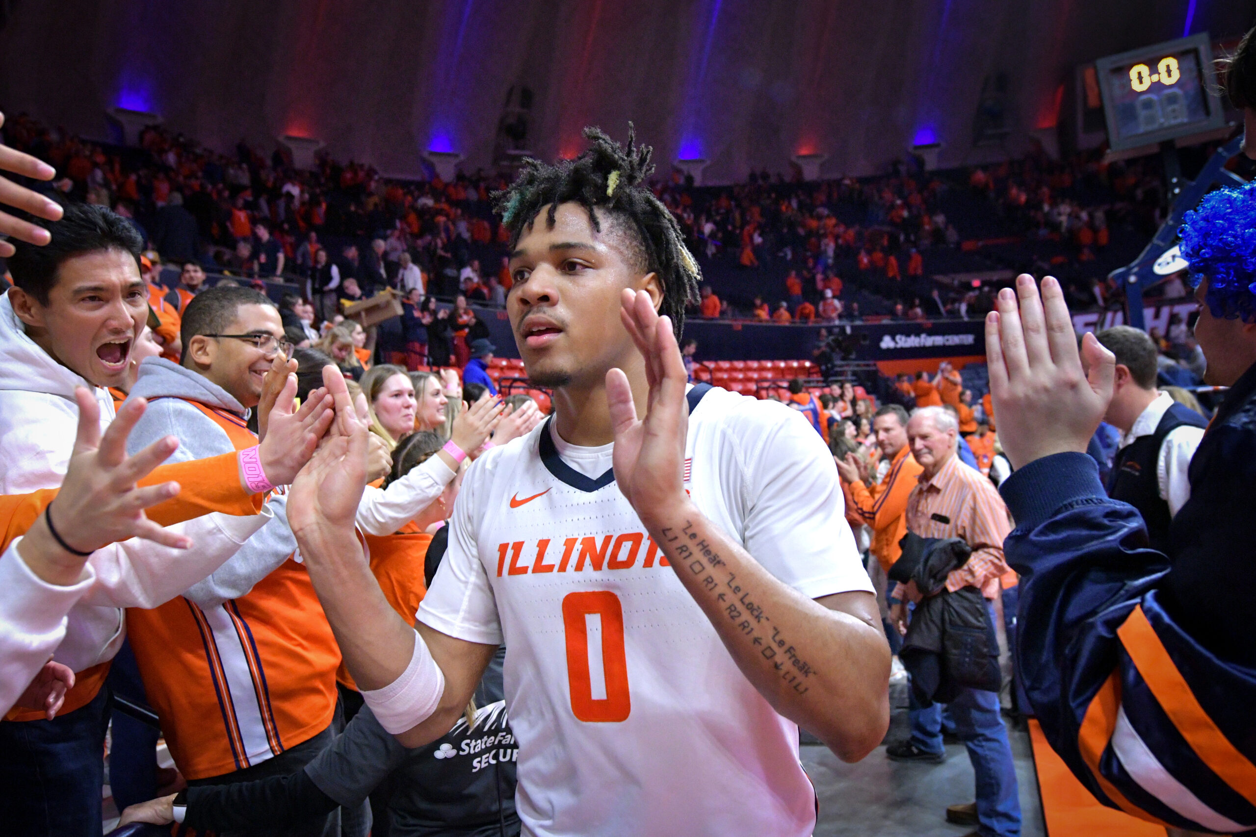 Illinois Basketball came out on top of the Nebraska Cornhuskers in an 87-84 Overtime thriller in Champaign on Sunday.