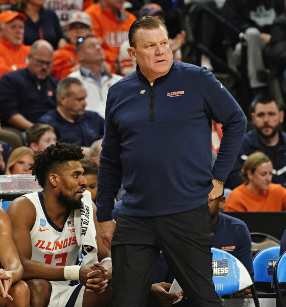 Illinois Basketball head coach Brad Underwood.