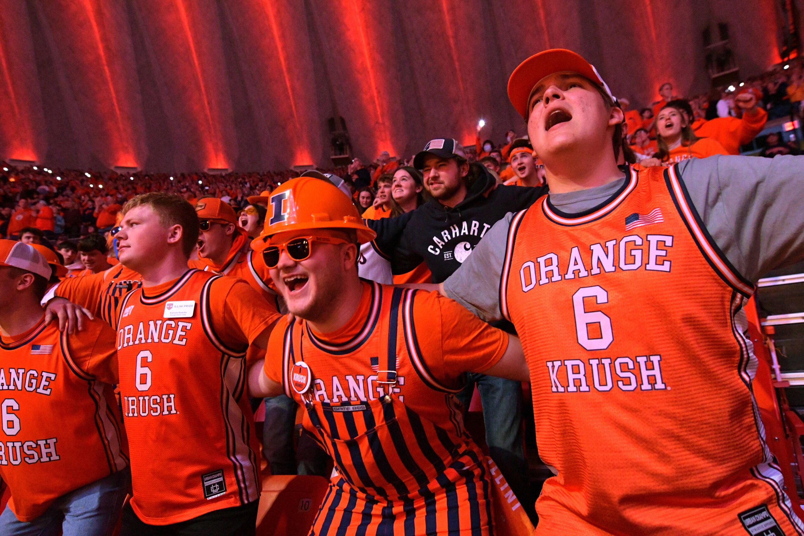 Illinois basketball fans are as passionate as they come