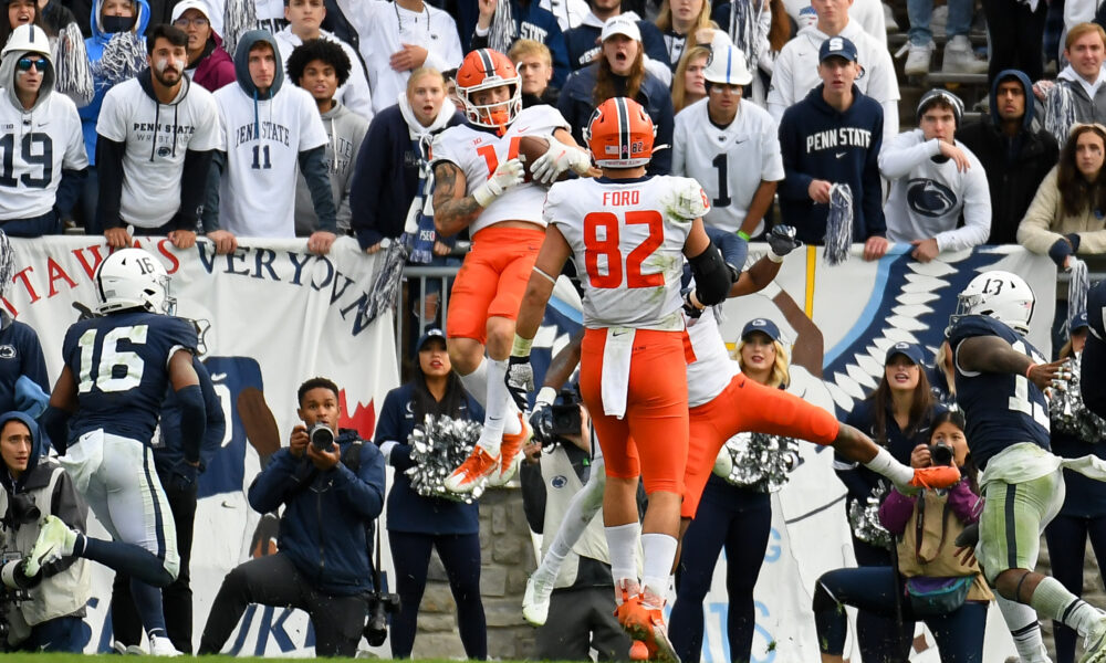 Illinois Football Wide Receiver In Line For Starting Snaps as Rookie