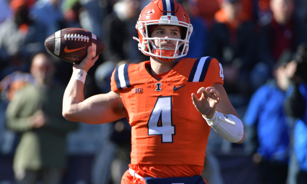 Former Illinois Football QB "A Pleasant Surprise" for Atlanta Falcons