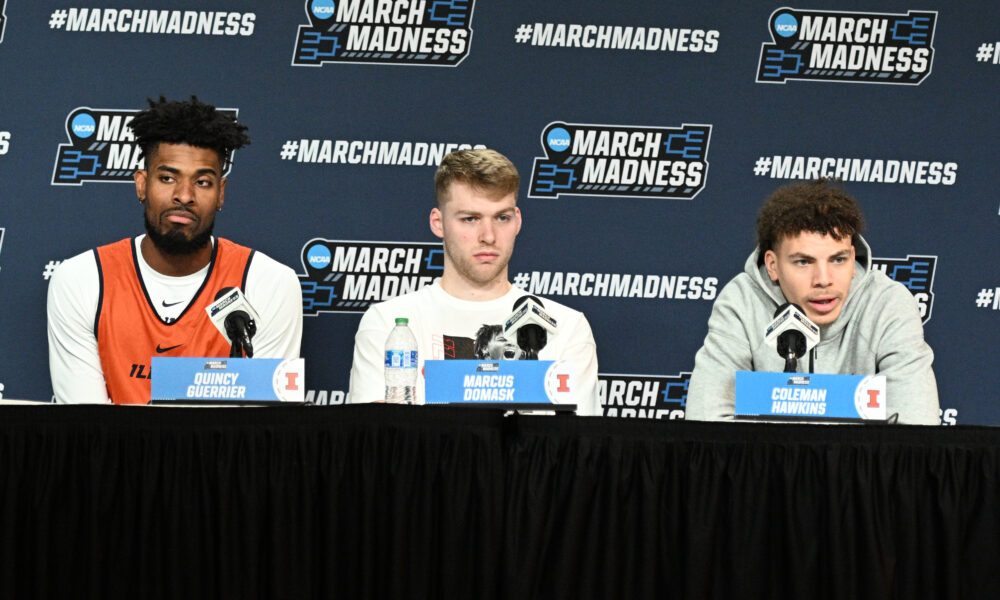 Illinois Basketball: Marcus Domask and Quincy Guerrier Workout for Same NBA Team