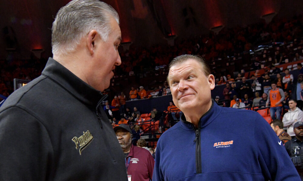 Illinois Basketball head coach, Brad Underwood.