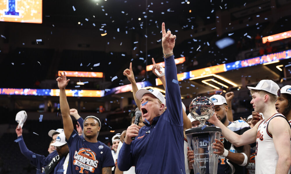 Illini Basketball head coach Brad Underwood.