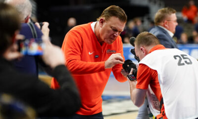 Illinois Basketball head coach Brad Underwood.