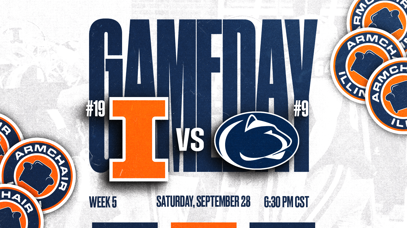 Illinois Football vs Penn State.