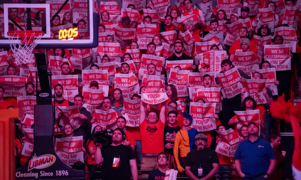 Illinois Basketball has an incredible fanbase.