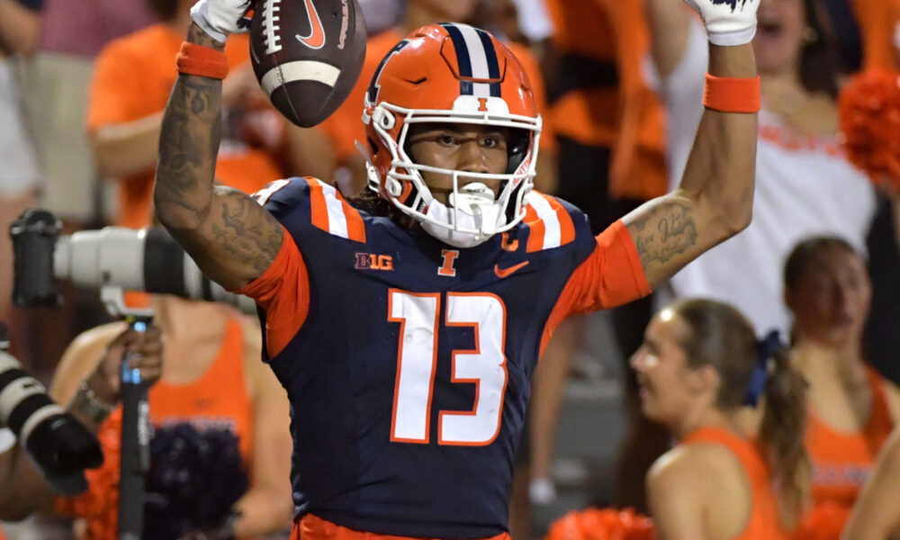 Illinois Football: Senior receiver Pat Bryant ready for breakout game against Central Michigan