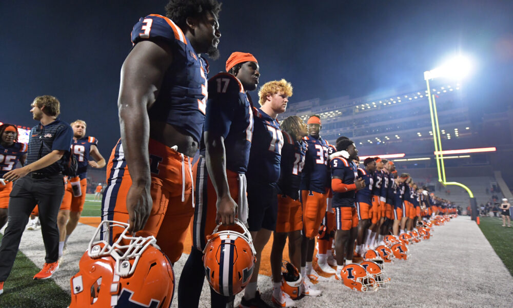 A Surprise Name Stepping Up for Illinois Football