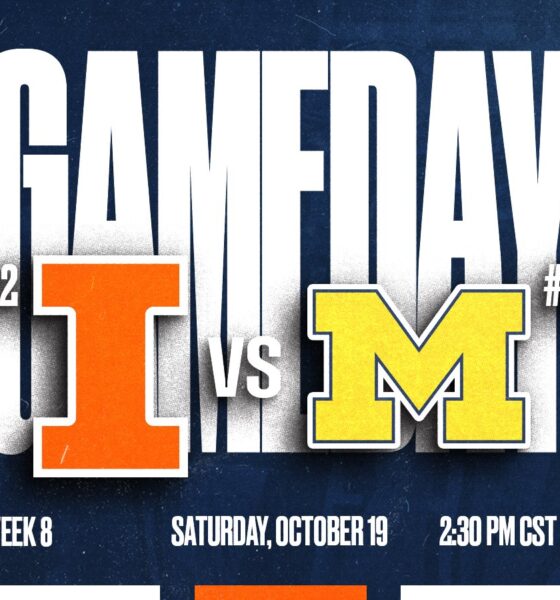 Illinois Football vs Michigan.