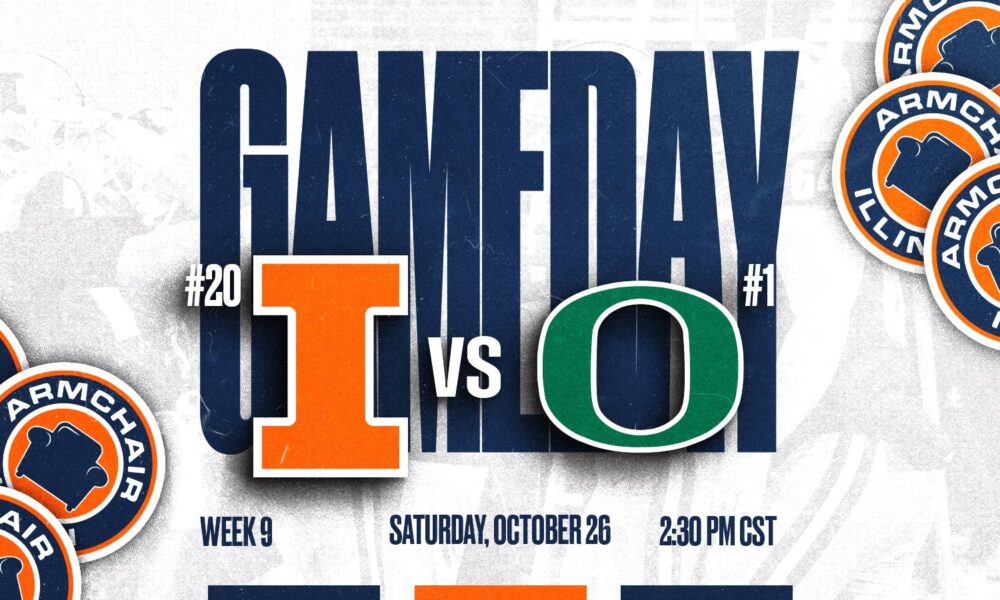 Illinois Football vs Oregon Ducks.