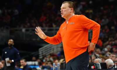 Illinois Basketball head coach, Brad Underwood.