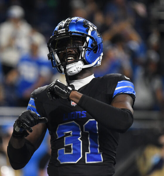 Detroit Lions safety, Kerby Joseph.