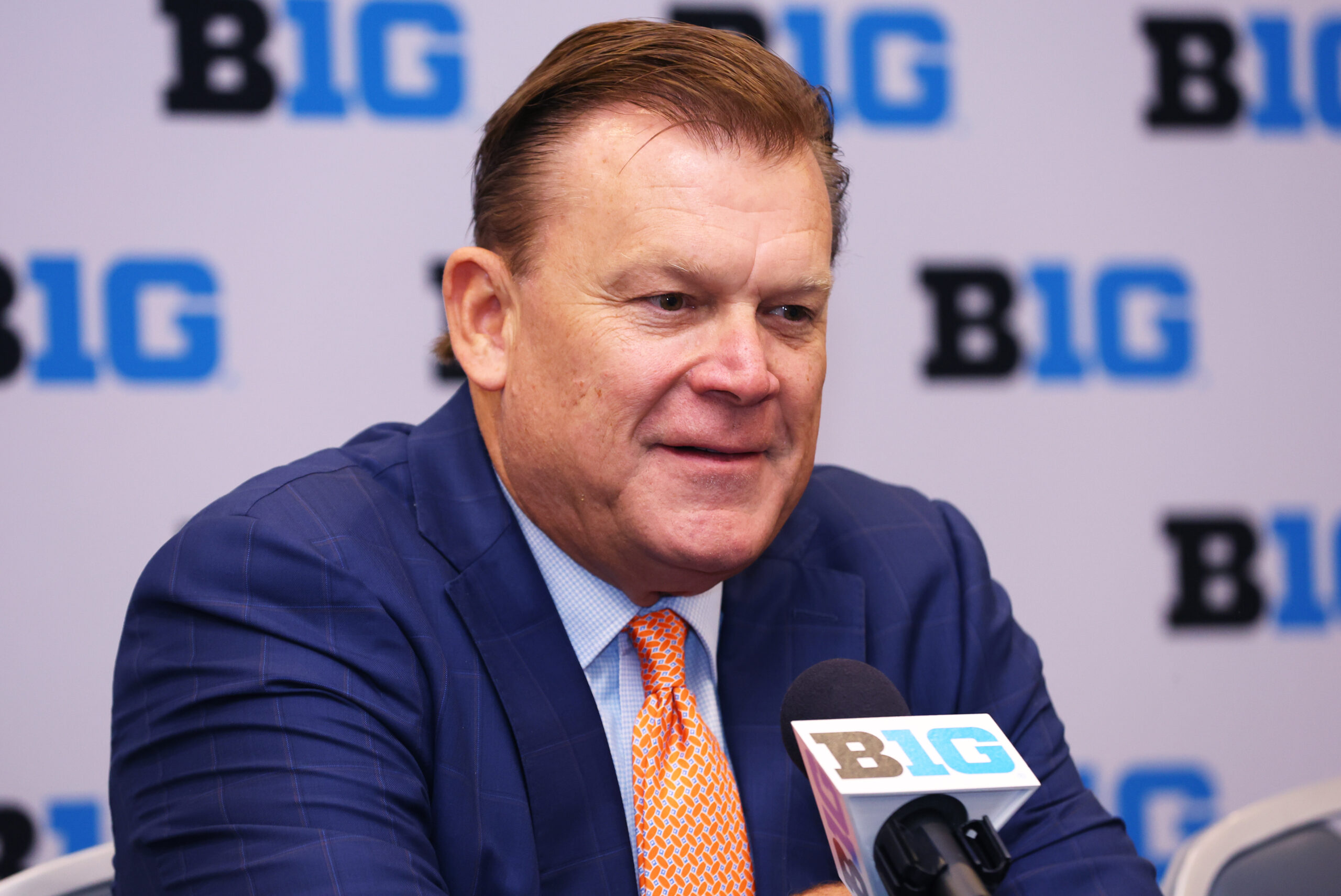 Illinois Basketball head coach, Brad Underwood.