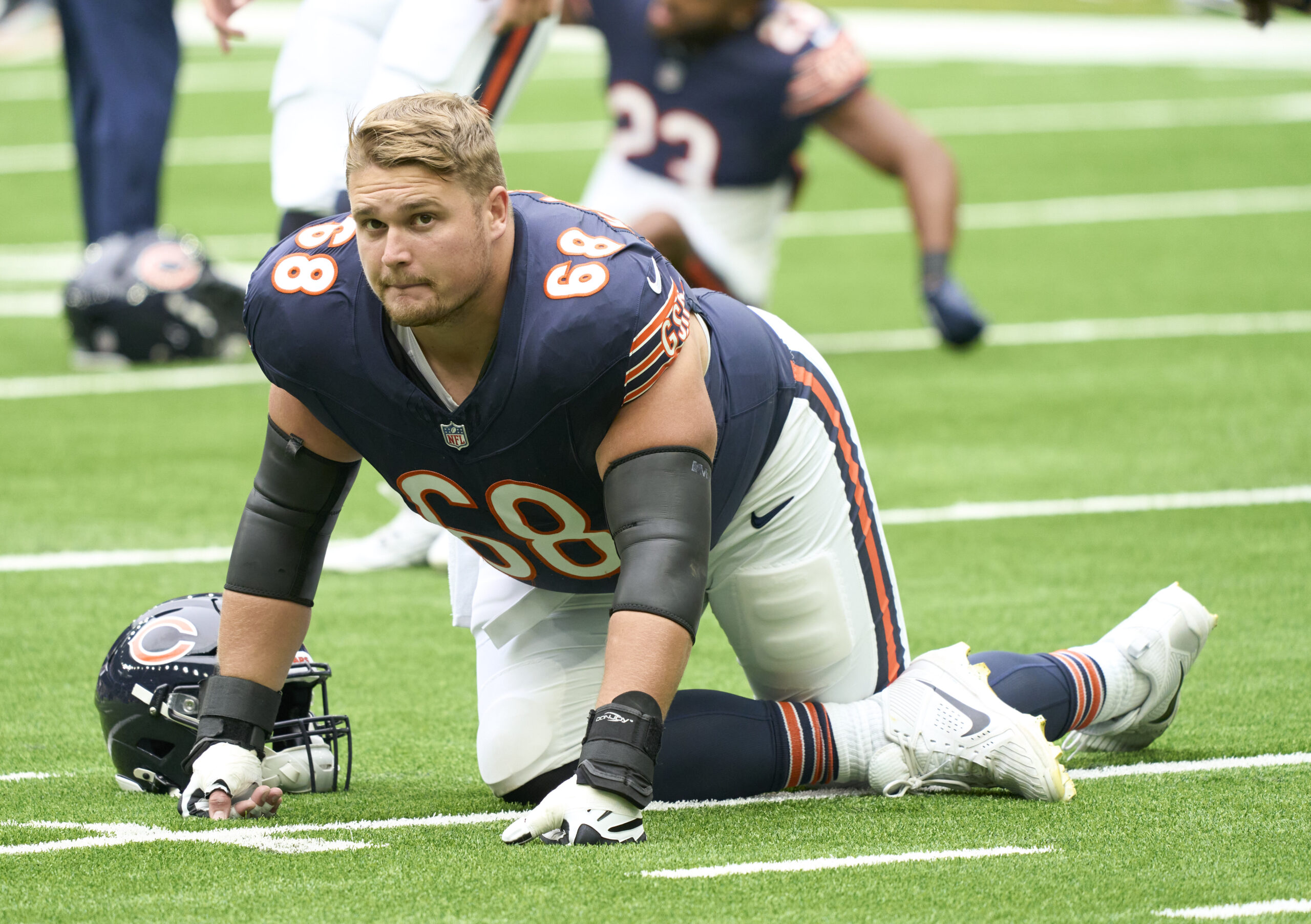 Former Illini and current Chicago Bear, Doug Kramer.