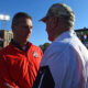 Urban Meyer and former Illinois Football coach Bill Cubit.