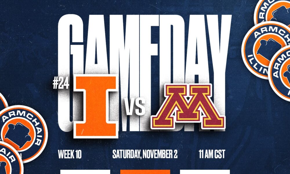 Illinois Football vs Minnesota.