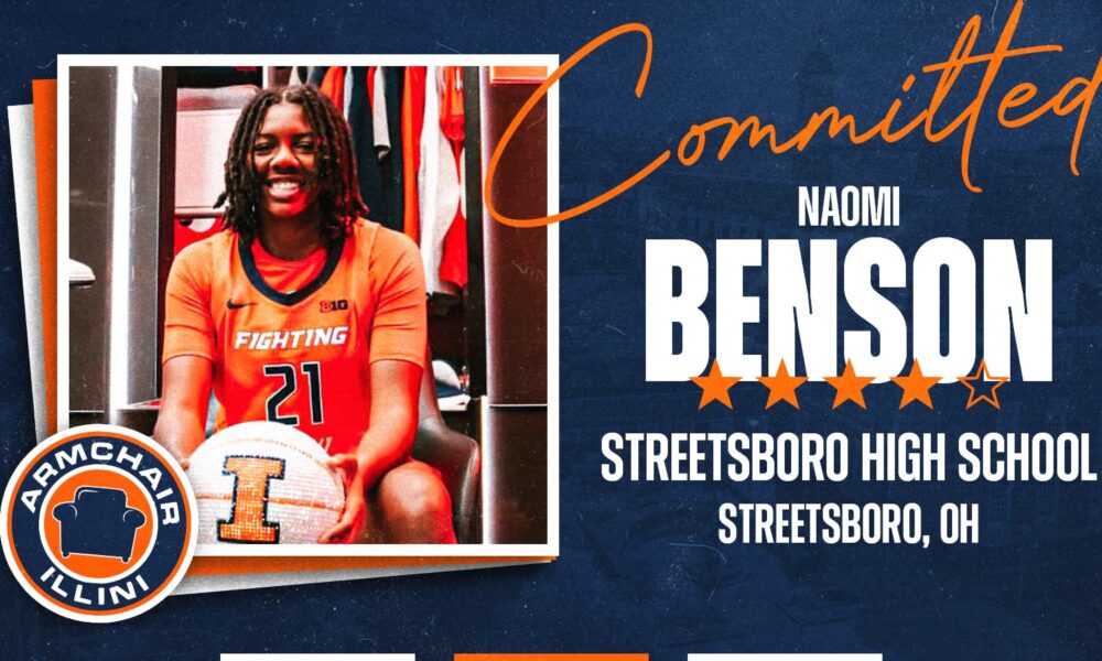 Illini Women's Basketball landed the commitment of Naomi Benson.