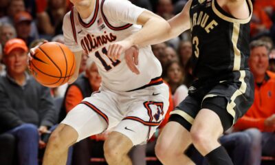 Former Illinois basketball guard, Niccolo Moretti vs Braden Smith.