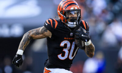 Cincinnati Bengals running back, Chase Brown.