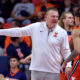 Illinois basketball coach, Brad Underwood.