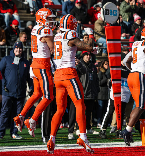 Illini wide receiver, Pat Bryant.