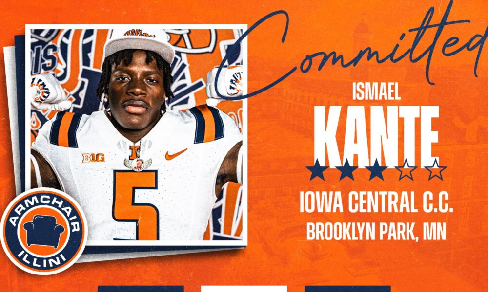 Newest Illinois football commit, Ismael Kante.