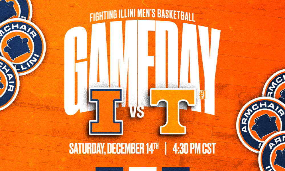 Illinois basketball takes on Tennessee.