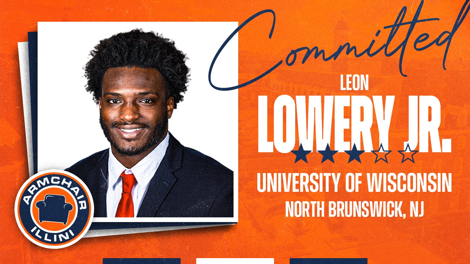 Illinois football made news with the signing of Leon Lowery Jr.