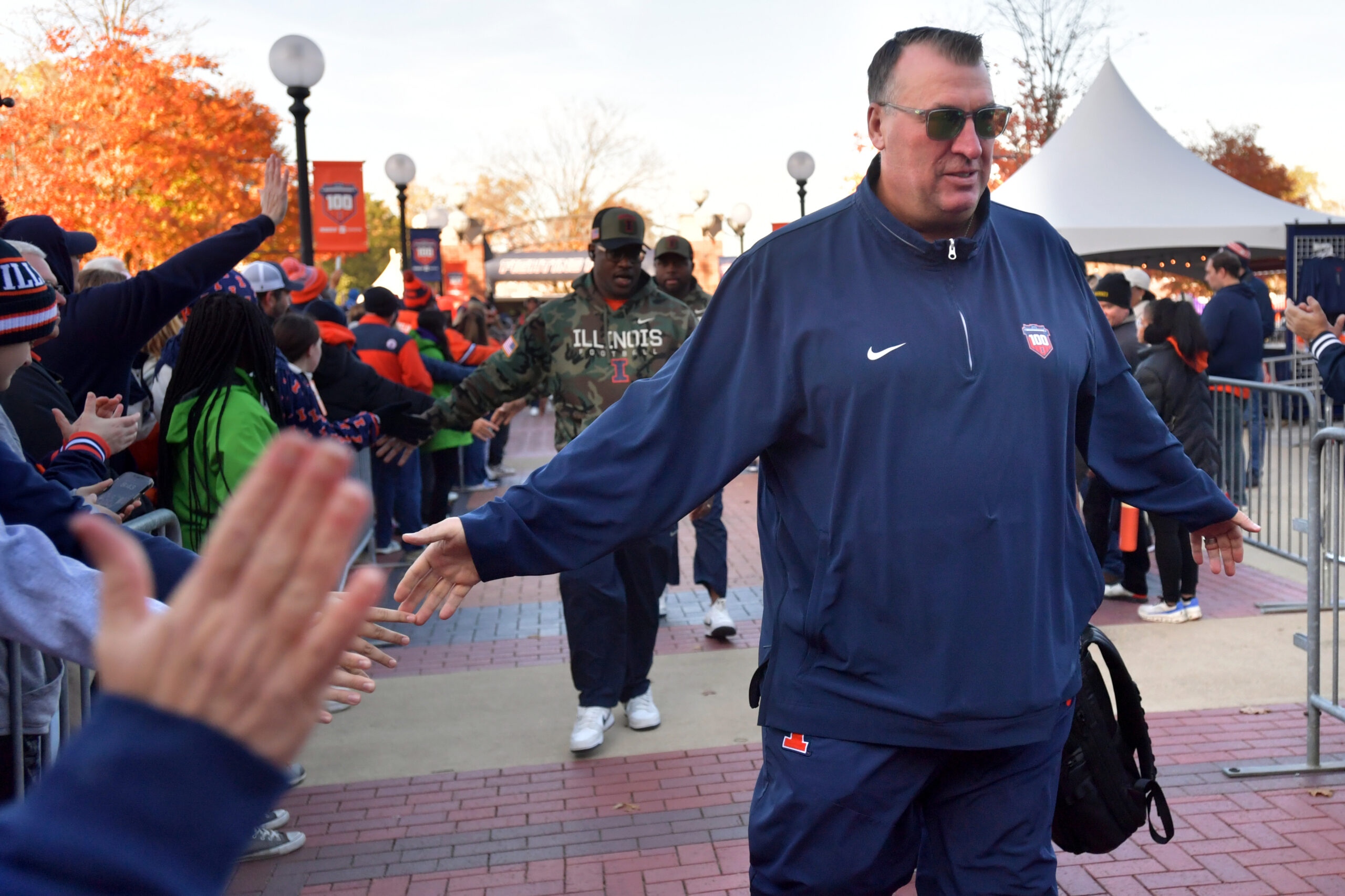 Illini head coach Bret Bielema knows his program.