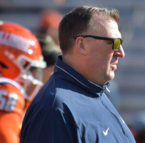 Illinois Football head coach, Bret Bielema.