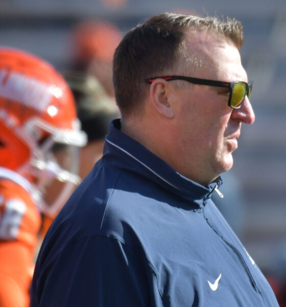 Illinois Football head coach, Bret Bielema.