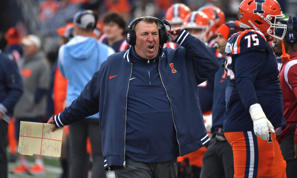 Illini head coach, Bret Bielema.