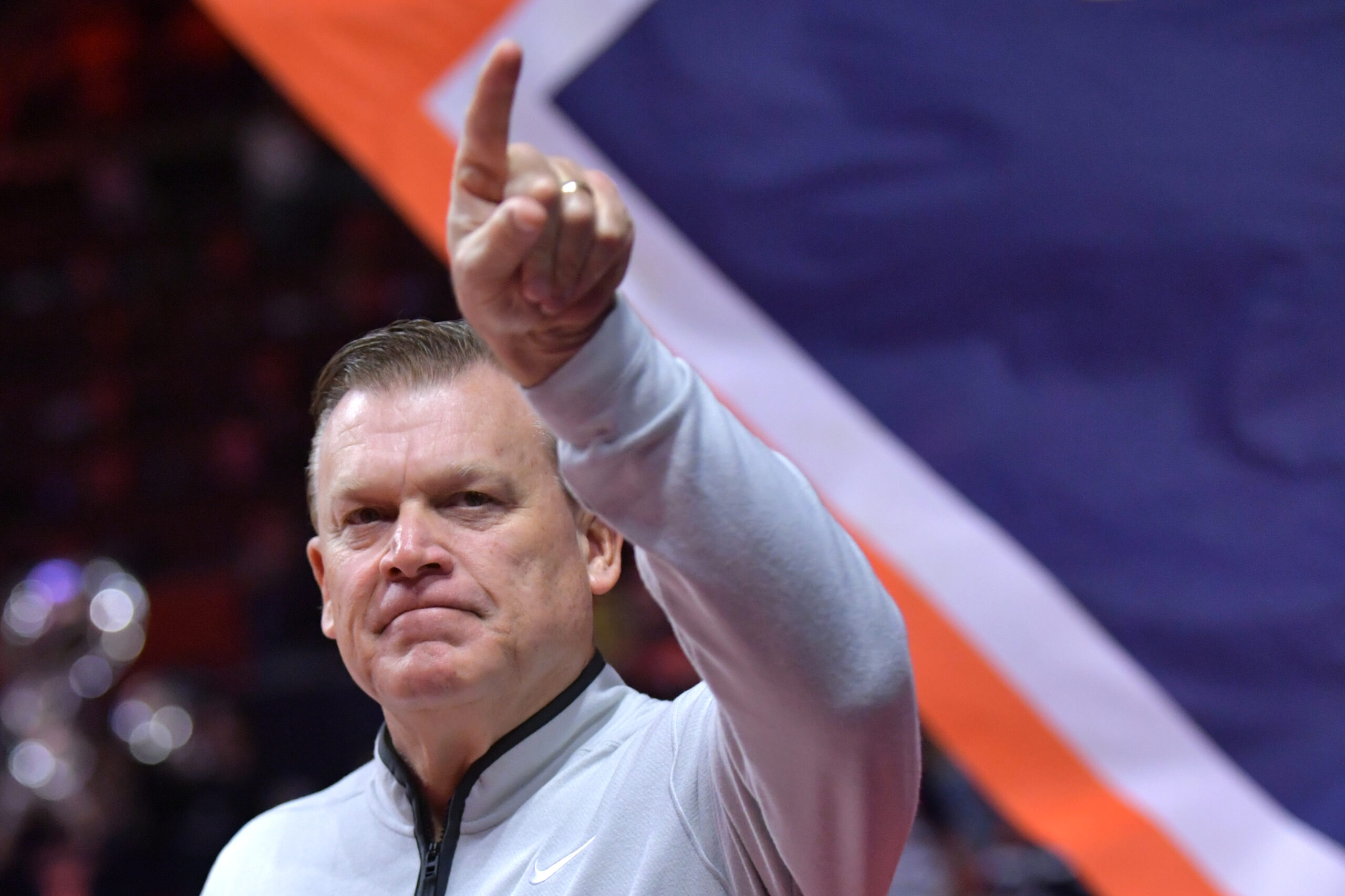 Brad Underwood wants more offensive rebounding.