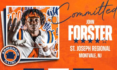 newest Illinois football commit, John Forster.