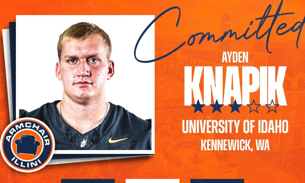 News: Illinois Football signs Idaho transfer Ayden Knapik