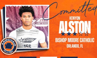 Illinois football received news that Kenyon Alston will commit to their class of 2026