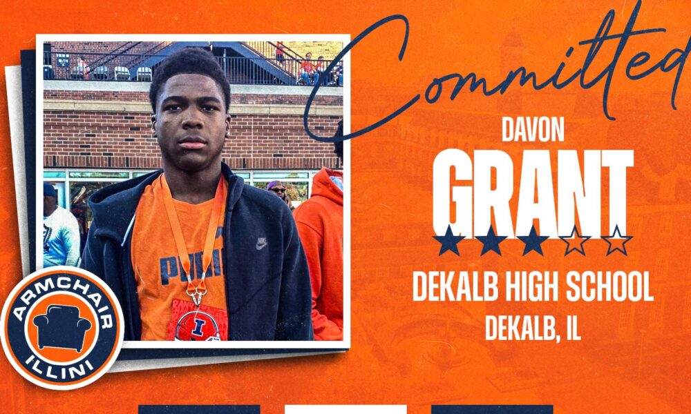 NEWS: Illinois Football landed DaVon Grant