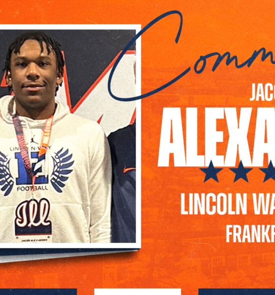 Illinois football landed the commitment of Jacob Alexander.