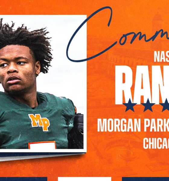 Illinois football lands the commitment of Nasir Rankin.