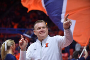 Illinois Basketball head coach Brad Underwood
