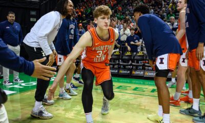 Illini freshman standout, Kasparas Jakucionis.