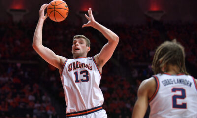 Illinois basketball center, Tomislav Ivisic.