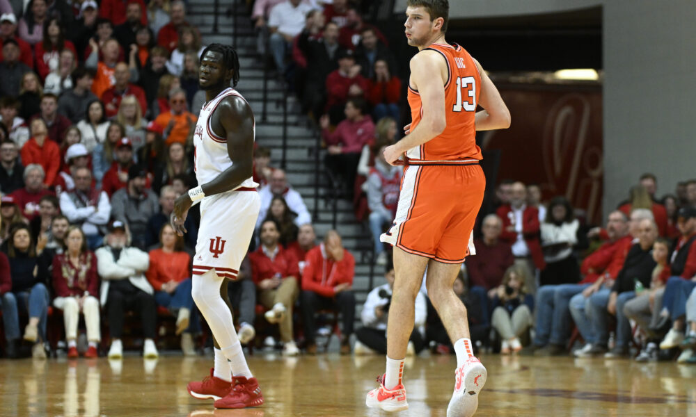 Illinois basketball center, Tomislav Ivisic.