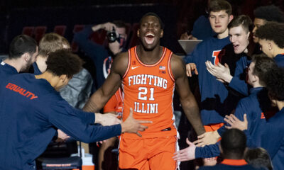 Illinois basketball legend Kofi Cockburn.