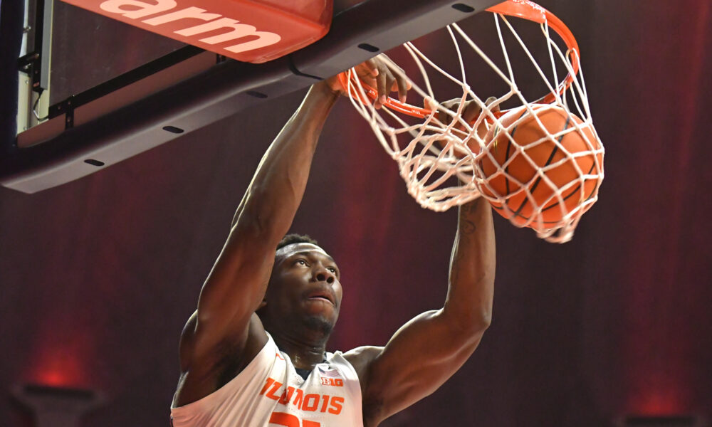 Illinois basketball legend, Kofi Cockburn.