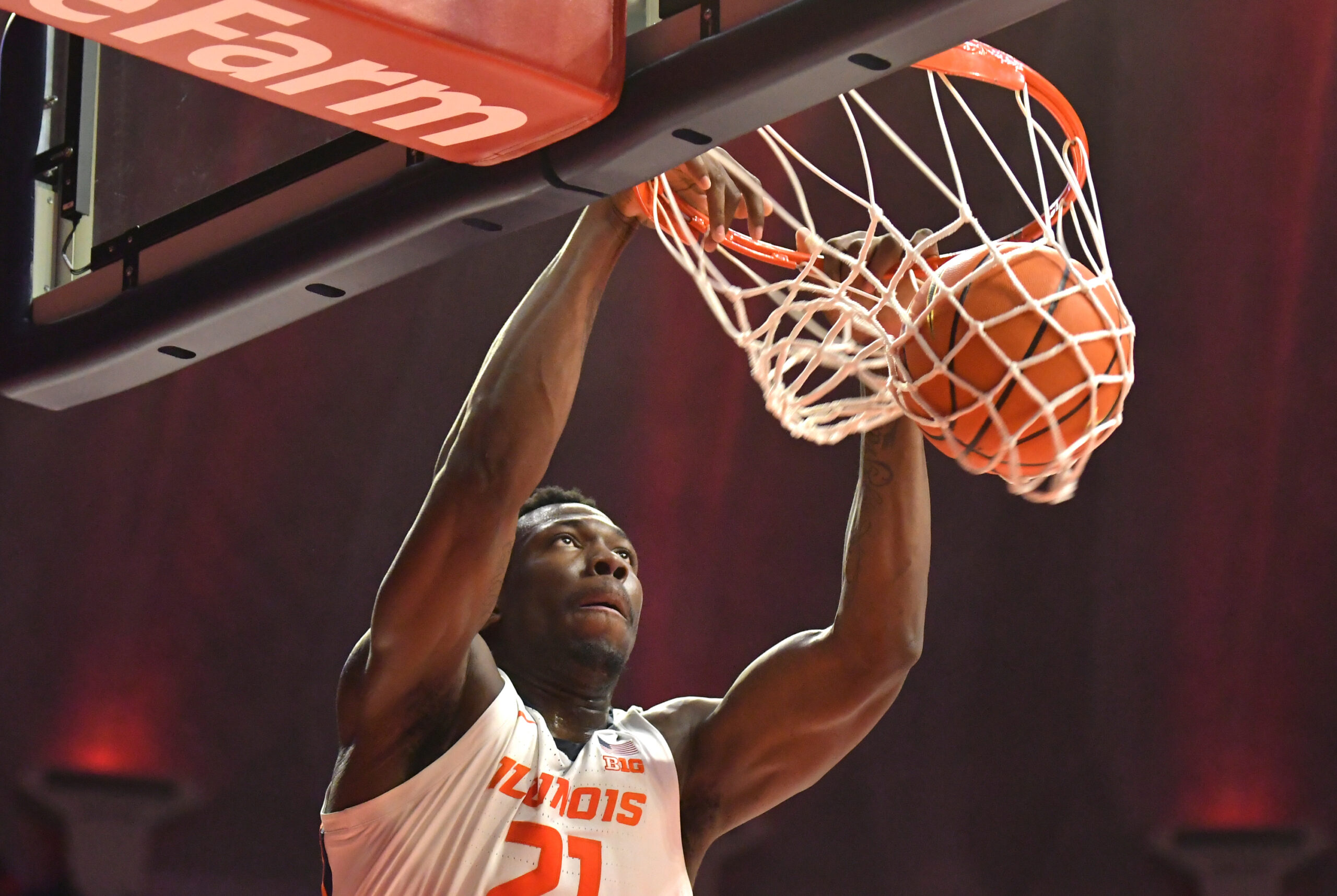 Illinois basketball legend, Kofi Cockburn.